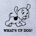 thumbnail image 2 of CafePress - FIN Whats Up Dog - Cute Infant Baby Football Bodysuit, 2 of 3