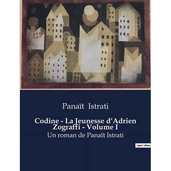 Codine - La Jeunesse d'Adrien Zograffi - Volume I: La quÃªte d'identitÃ© d'un jeune homme dans une Roumanie, (Paperback)