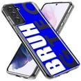 thumbnail image 2 of MUNDAZE Samsung Galaxy S21 Ultra Shockproof Clear Hybrid Protective Phone Case Blue Clear Funny Text Quote Bruh GTFO Cover, 2 of 5
