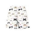 thumbnail image 4 of Women Two Piece Outfits Sets Summer,Women Short Sleeve Pajamas Set Button Down 2 Piece Pjs Shorts Set Ruffle Lounge Set Sleepwears, 4 of 7