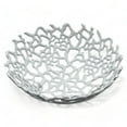 thumbnail image 2 of 17 inch White Decorative Metal Candle Holder by 90210 Kitchen and Bath, 2 of 5