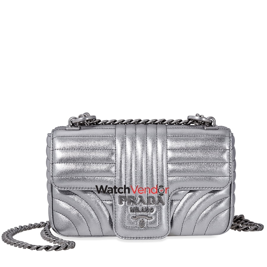 diagramme leather shoulder bag