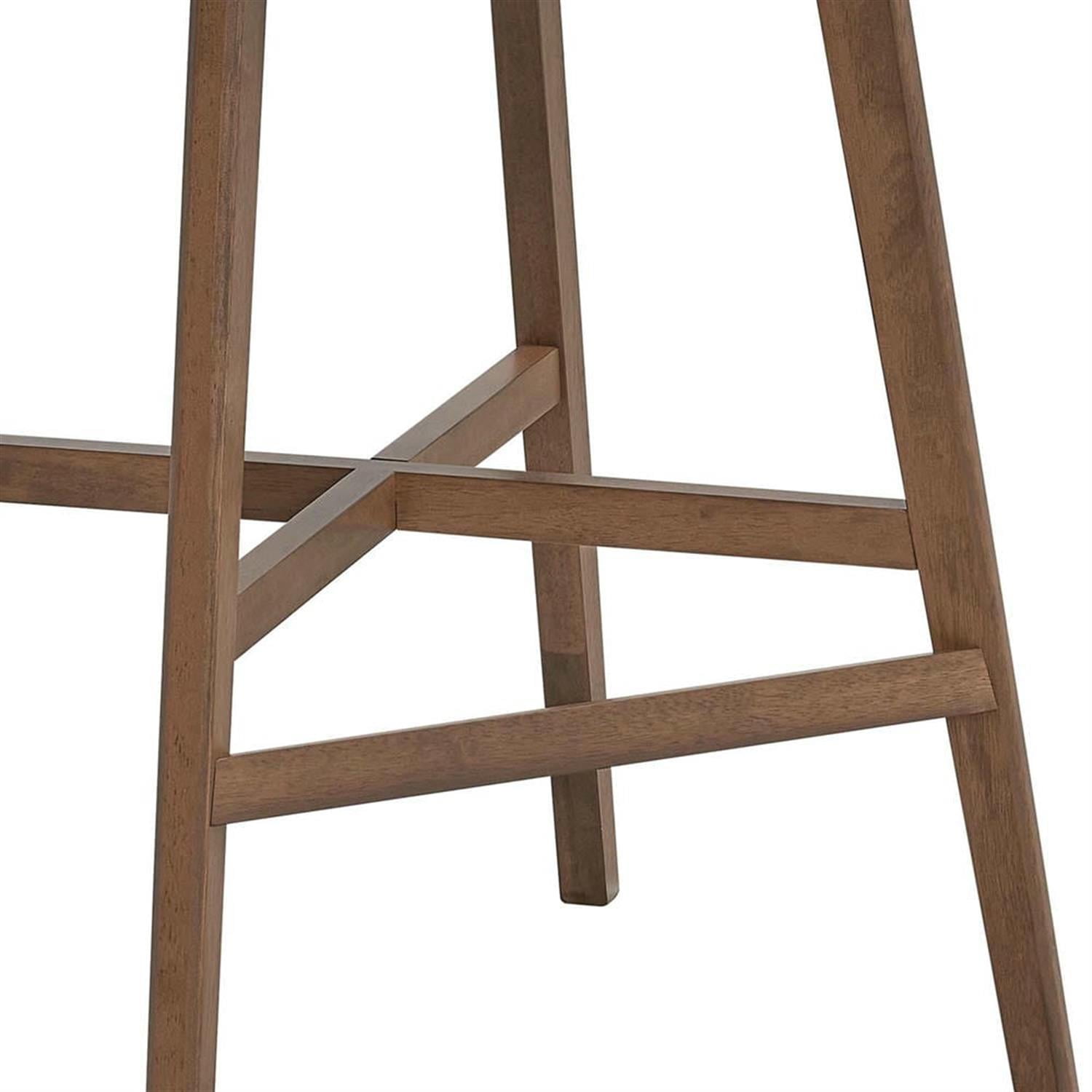 Demi Bonn 41" Counter Height Bar Stools Set of 2, Soft Upholstered Barstools with Back, Kitchen Island Countertop Chairs for Dining Room, Brown