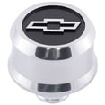 thumbnail image 3 of Proform 141-857 Chevy Bow Tie Valve Cover Air Breather Cap Polished Push-In Styl, 3 of 3