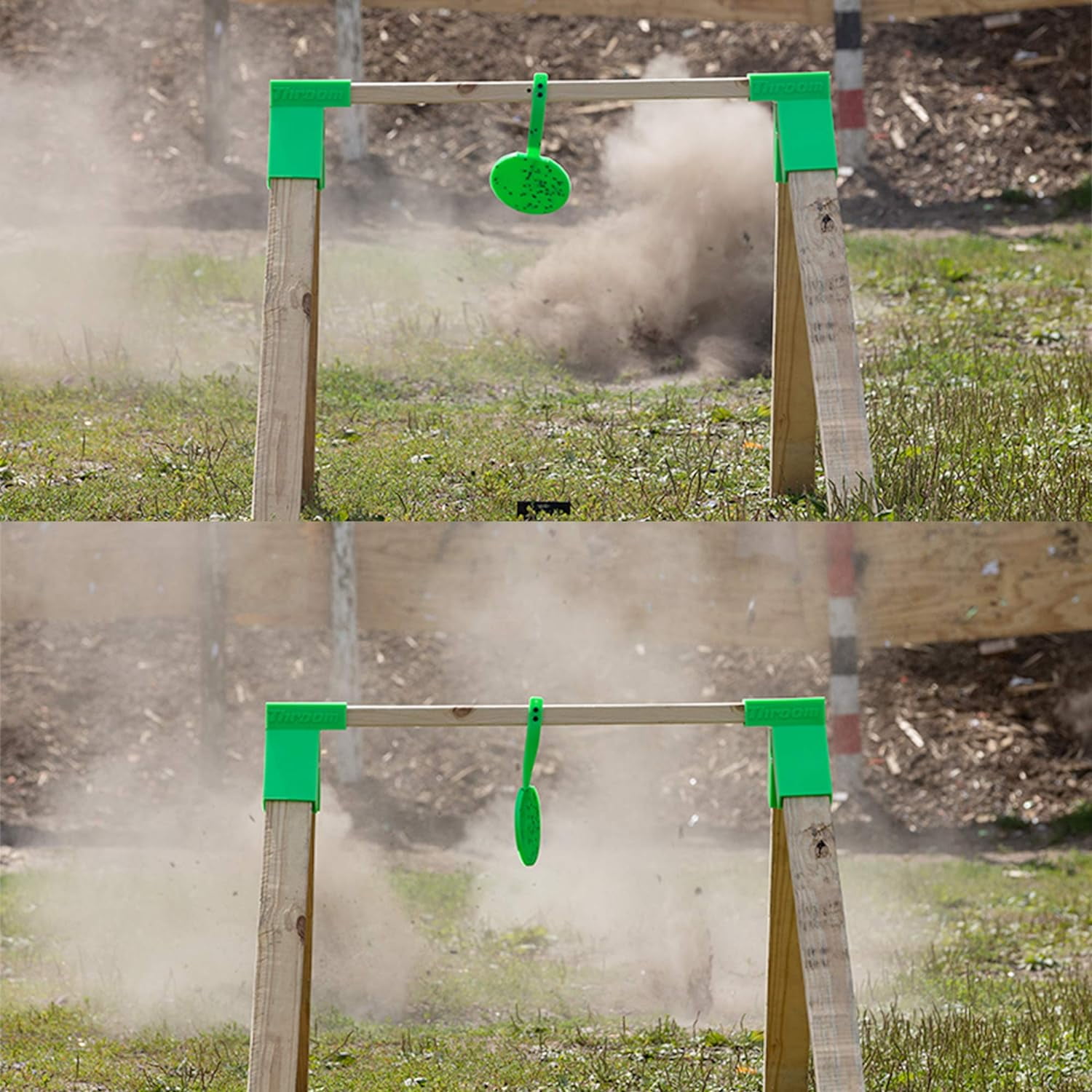Throom Targets Hangtuff Complete Target Kit, 5 Targets, Green,