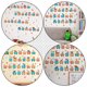 thumbnail image 3 of ADDHAT Stickers Decorativos De Alfabeto En Estilo Cartoon Con De Tren Para Interior, 3 of 8