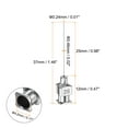 thumbnail image 2 of Uxcell 26G Agujas de dispensación de acero inoxidable, tubo de aguja de pegamento de 1" punta roma 12 paquetes, 2 of 7