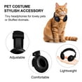 thumbnail image 5 of Olyre Mini Pet Headphones for Small Dogs Cats Stuffed Animals, Pets Stuffed Animals Fabric Dolls Dress up Headphone Models with Adjustable Headband for Party Favors Costumes Cosplay Photo Props, 5 of 8