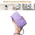 thumbnail image 4 of FOXDOCK Funda Tipo Cartera para Xiaomi Poco X8 Pro Max Cuero PU con Cremallera y Correa de Muñeca, Ranuras para Tarjetas, Soporte Plegable, Cierre Magnético, 4 of 5