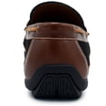 thumbnail image 5 of Aston Marc Mens Levan Faux Leather Flat Loafers, 5 of 6