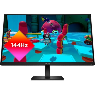 HP OMEN 27" UHD IPS 1ms Gaming Monitor - 3840 x 2160 UHD - 144Hz Refresh Rate - In-Plane Switching (IPS) Technology - 99% sRGB, 95% DCI-P3 - FreeSync Premium Technology - HDMI, DisplayPort