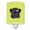 Lime Green, variant on Checkerboard Blue Black Pug Ceramic Night Light