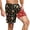 Z41-C, variant on CHENge Board Shorts with Liner Casual Retro Tropical Print Quick Dry Surf Board Shorts with Built-In Briefs Upf 50+ Sun Protection Beach Wear