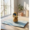 thumbnail image 6 of Girl with a Pearl Earring 3D Pop Up Greeting Card, Handmade Pop Up Cards For Everyday, Birthday, Thank You, Love, Thinking of You, All Occasion or Just Because, 5 x 7" Includes Envelope and Note, 6 of 11
