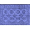 thumbnail image 1 of Ahgly Company Indoor Rectangle Persian Blue Traditional Area Rugs, 7' x 10', 1 of 4