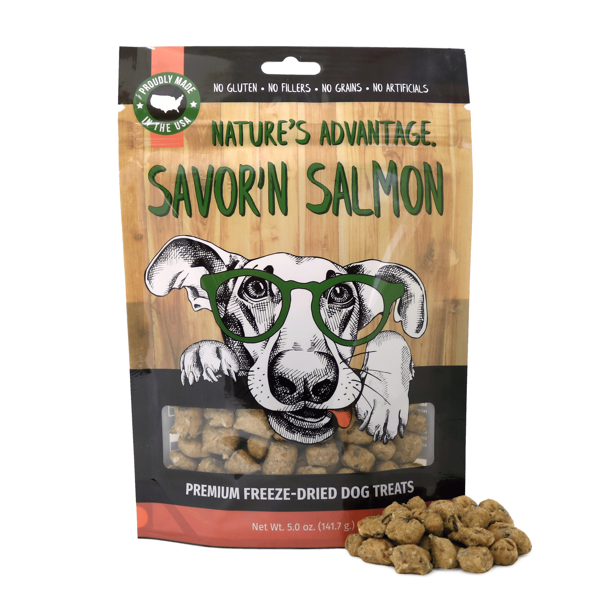 Nature's Advantage Dog Treats, Salmon 5 oz