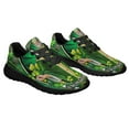 thumbnail image 6 of Ireland Patron Saint Erin Go Bragh St Patrick's day Shoes Sneakers Black Size 6, 6 of 7