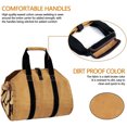 thumbnail image 4 of SMihono Closet Organizers and Storage for Clothes Oxford Cloth Tote Bag Durable Wood Stakeholder Firewood Carry Outdoor Storage Trunks and Bag, 4 of 8