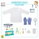 thumbnail image 2 of Lesheng Disfraz de científico espacial para niños, bata de laboratorio con kit de experimentos científicos, disfraces y juegos de simulación para niños y niñas de 4 a 8 años, 2 of 5
