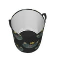 thumbnail image 3 of Balery Faces Of The Cat Round Laundry Basket with Handles Waterproof Freestanding Laundry Hamper for Clothes Toys in the Dorm and Family-Medium, 3 of 8
