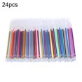 thumbnail image 1 of Flmtop 12/24/36/48/100Pcs Multicolor 1mm Writing Painting Gel Pen Replaceable Refills, 1 of 1