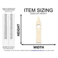 thumbnail image 2 of Unfinished Wood Big Ben Shape 14" / 1/8", 2 of 3