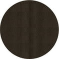 thumbnail image 1 of Ahgly Company Machine Washable Indoor Round Transitional Night Black Area Rugs, 5' Round, 1 of 7