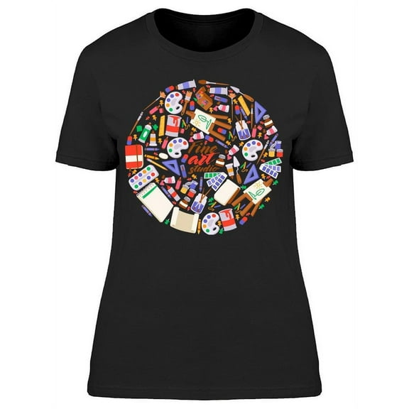 Art Studio T-Shirt Women -Image by Shutterstock, Female Small