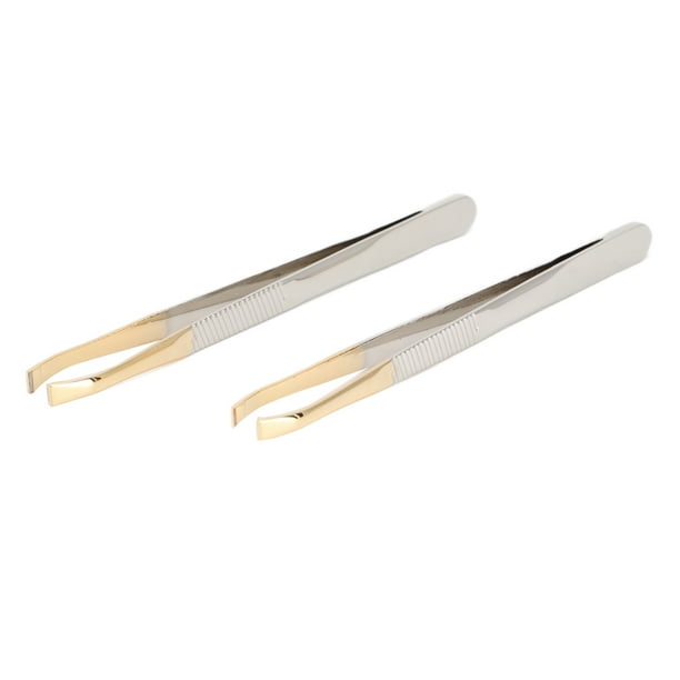 Pinzas Para Cejas, Pinzas Cosméticas Seguras Pinzas De Precisión De Acero Inoxidable Antiestáticas Para Mujeres Para Pelo Encarnado Para Cejas Vello Facial Para Niñas