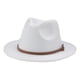 thumbnail image 4 of Sombrero de fieltro para niños de 54 cm, sombrero de copa de ala ancha similar a la lana para primavera y otoño, sombrero de ala plana de jazz S, accesorios para el cabello para niños,, 4 of 5