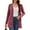 Burgundy, variant on Fancyglim Women Lightweight Cardigan Long Sleeve Button Down V Neck Casual Knit Fall Sweater Blue XL