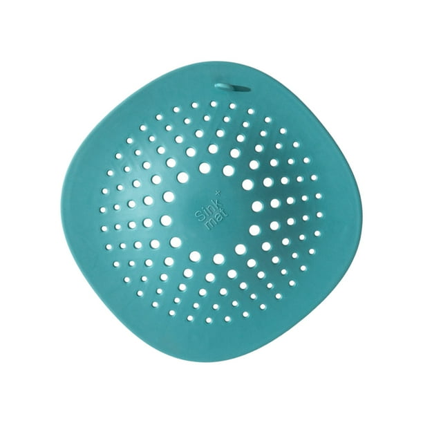 Inteprter Cubierta de drenaje de suelo para baño, cocina, antiobstrucción, tapón colector de pelo para baño, colador Universal, alfombrilla de repuesto Organizadores de utensilios de cocina Verde Inteprter HA010322-03