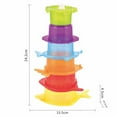 thumbnail image 2 of 6 piezas de Juguetes de baño Zulema Juguetes educativos multicolor para bebés, 2 of 8