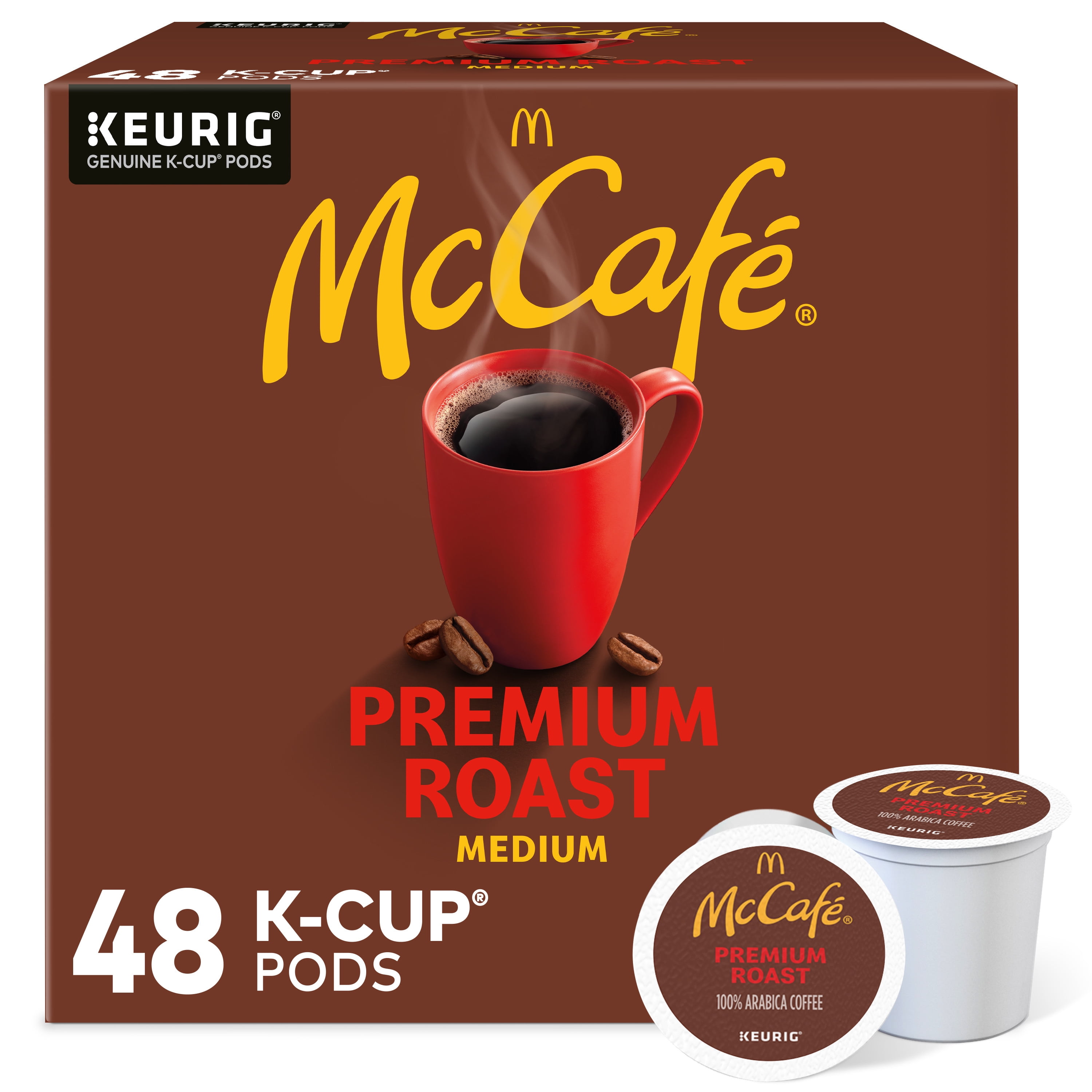 McCafe, Premium Medium Roast K-Cup Coffee Pods, 48 Count