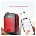 thumbnail image 2 of Bluetooth UHF Wireless Voice Amplifier Portable For Teaching Lecture Tour Guide U-Disk Megaphone Microphone Speaker ,Comfortable and Portable, 2 of 4