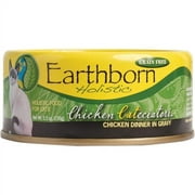 Earthborn Holistic Chicken Catcciatori Grain-Free Moist Cat Food 5.5 oz. 24-Pack Box