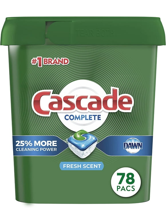 Dishwasher Pods in Dishwasher Detergent