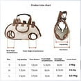 thumbnail image 3 of Maytalsory Sangles pour Chien Mains Libres Bretelles d'Épaule, et l'Épaule Rend la Vie Facile Sac, Cage - (Brun), 3 of 6