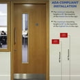 thumbnail image 7 of 6" X4" Exam Room 6 Sign- Tactile Graphics Grade 2 Braille Text | Modern Utility Wall Mount ADA Compliant Plastic Signs For Schools, Offices, Businesses, Apartments & Restaurants, 7 of 7