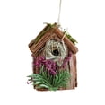 thumbnail image 1 of Xihbxyly Colgante de Casa de Madera, Decoración de Musgo y Corteza Natural, Adornos Navideños Rústicos, Adorno para Árbol de Navidad, Un Toque Festivo y Cálido, Ideal para Sala de Estar, Tamaño 9 X 6, 1 of 6