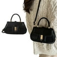 thumbnail image 2 of FENOHREFE Elegant Handbag Vintage Shoulder Bag Practical and PU Leather Crossbody Purse for Women, 2 of 8