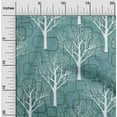 thumbnail image 2 of oneOone Polyester Spandex Teal Green Fabric Dot Craft Projects Decor Fabric Printed By The Yard 56 Inch Wide, 2 of 4