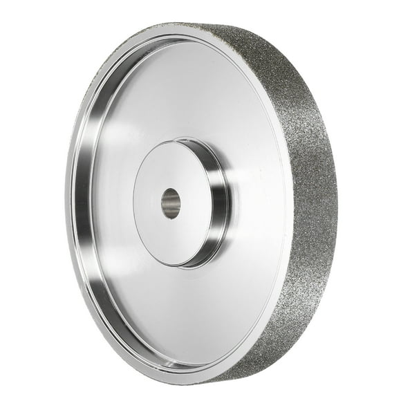Rueda de Diamante Uxcell de 6 Pulgadas x 1 Pulgada con Agujero de Eje de 0.5" 60 Granos para Joyería