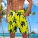 thumbnail image 2 of Pantalones Cortos de Cintura Elástica para Hombre con Bolsillos Pantalones de Playa de Impresión de Moda Casual para Hombres, Uso Diario Al Aire Libre de Primavera Y Verano, 2 of 5