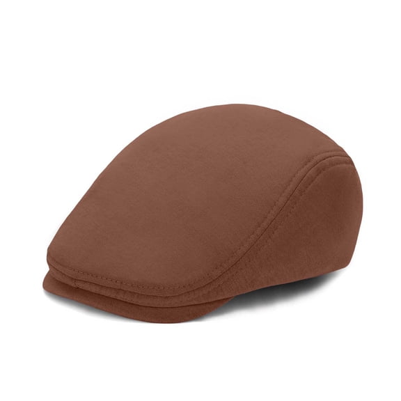 Kilaqueen Unisex Solid Color Flat Cap, Classic Newsboy Ivy Hat with Short Brim for Women and Men, Driving, Travel and Casual Everyday Outfits