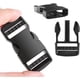 thumbnail image 1 of Paquete de 6 hebillas de 1 ", hebilla de liberación lateral rápida, doble ajustable, sin Clip de costura, hebilla a presión, mochila, riñonera, correa, Collar para perro oso de fresa Electrónica, 1 of 5
