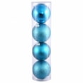 thumbnail image 1 of Vickerman N591212A 4.75 in. Turquoise 4 Finish Ball Asst 4-Box, 1 of 1