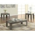 thumbnail image 2 of Coaster Cain 3-Piece Wood Coffee Table Set in Weathered Gray, 2 of 4