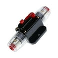 thumbnail image 3 of ziyahi DC 12V-24V Voiture Audio en Ligne Manuel Réinitialisation Disjoncteur Fusible Interrupteur 100AMP, 3 of 9
