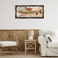 thumbnail image 3 of Stupell Industries Fish with Vintage Text Animals & Insects Painting Black Floater Framed Canvas Art Print Wall Art, 31 x 14, 3 of 10